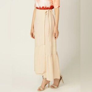 MNG Mango Maxi Wrap Skirt